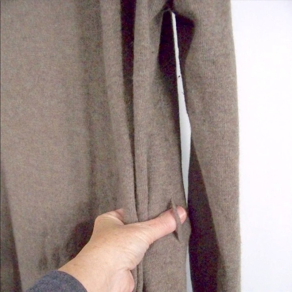 BCBGMaxazria Hooded, Open Cardigan Sweater - Picture 3 of 7